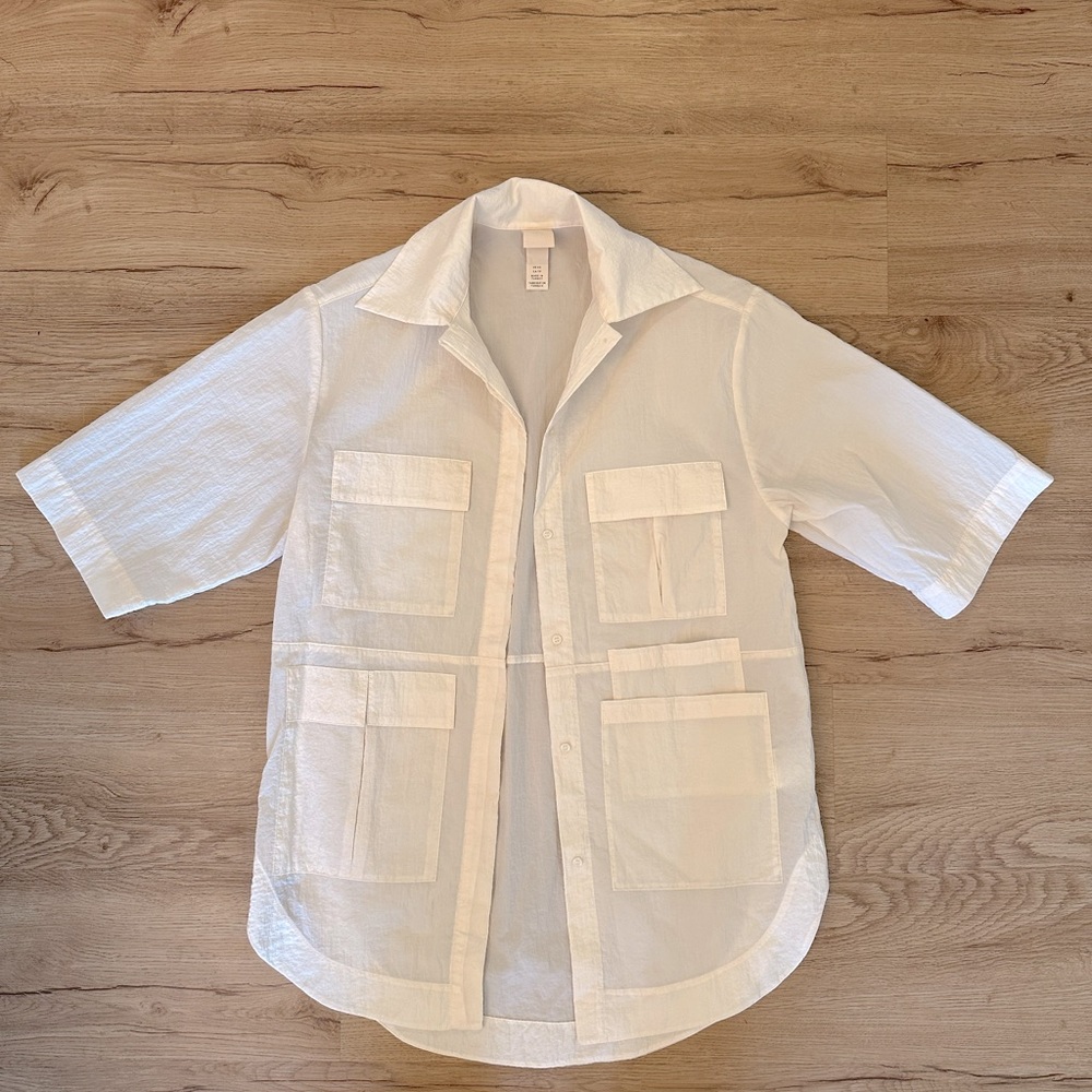 Utility Cargo Button Down Shirt